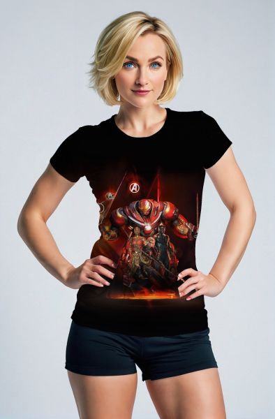 Black Avengers Battle T‑Shirt