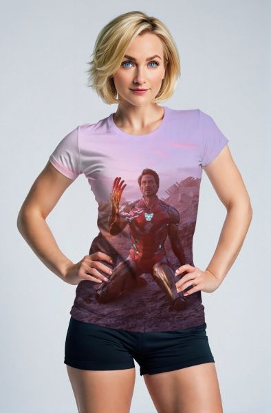 Infinity Resolve – Mauve Sunset Short Sleeve T-Shirt
