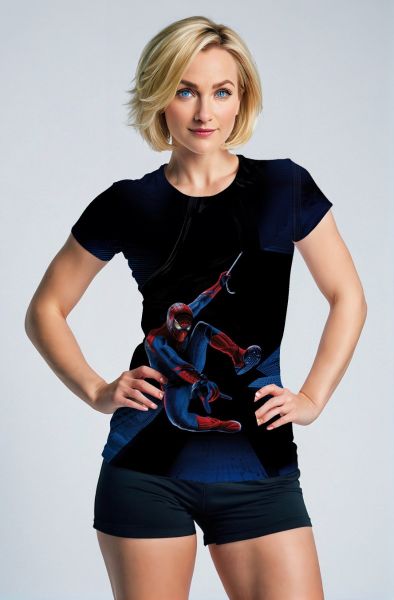 Spider-Man Dynamic Swing T-Shirt – Red & Blue Legend