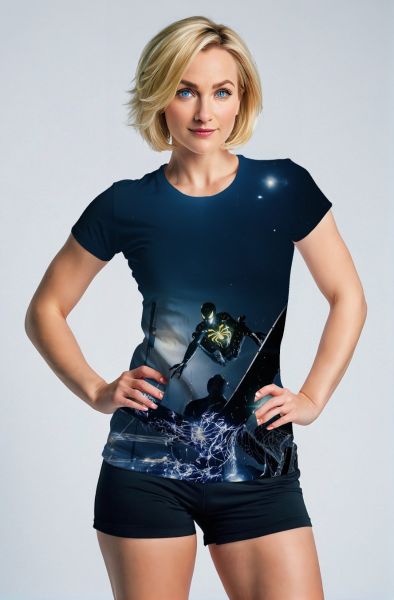 Night Strike Spider T-Shirt – Shockwave Showdown Edition