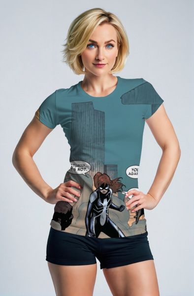 Show off your love for Spider-Girl with this sleek and stylish Spider-Girl T-Shirt