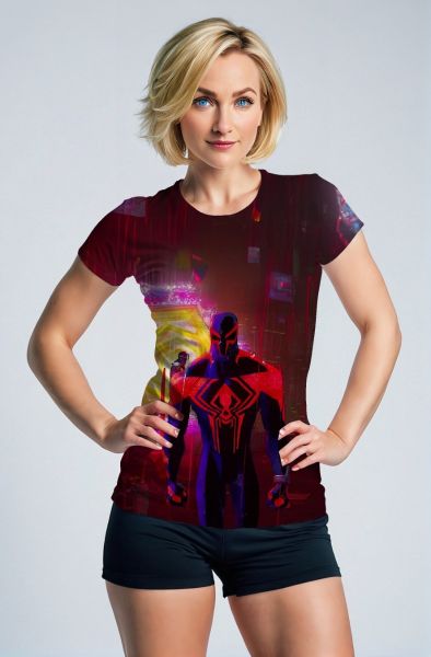Miguel O’Hara T-Shirt – Spider-Man 2099 in Action