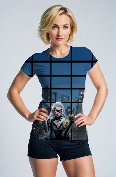 Felicia Hardy / Black Cat T-Shirt - Heist Night Edition