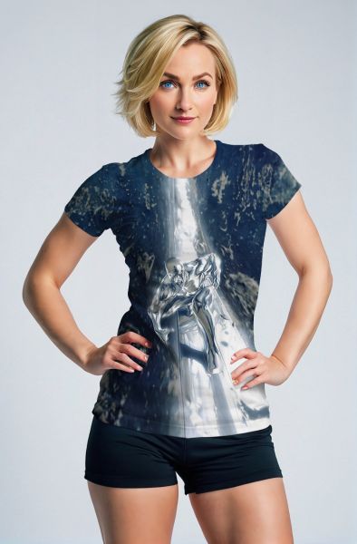 Silver Surfer (Norrin Radd) T-Shirt - Cosmic Power in Action