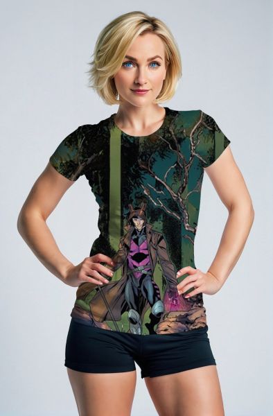 Gambit (Remy LeBeau) T-Shirt - Kinetic Power Ready to Unleash