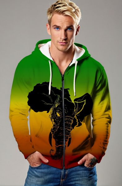 Majesty of the Wild Sweatshirt - T-Shirts, Hoodies, Zip-Up Jackets, and Pullovers-Zip Up Hoodie