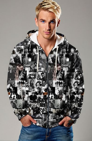  Legacy Collage Sweatshirt - T-Shirts, Hoodies, Zip-Up Jackets, and Pullovers