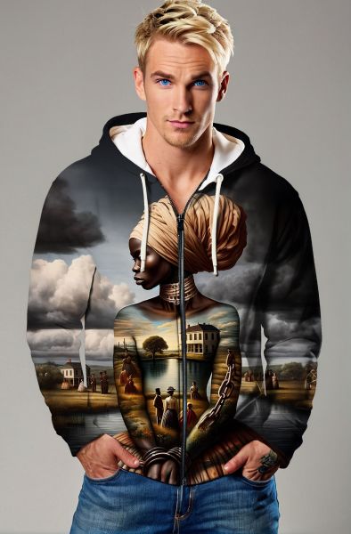 Heritage Reflections Sweatshirt - T-Shirts, Hoodies, Zip-Up Jackets, and Pullovers-Zip Up Hoodie