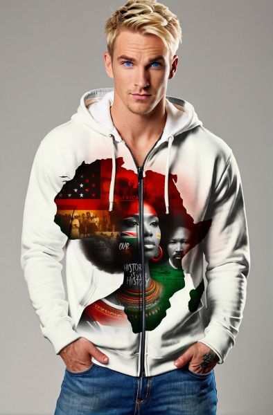 Heritage and History Sweatshirt - T-Shirts, Hoodies, Zip-Up Jackets, and Pullovers-Zip Up Hoodie