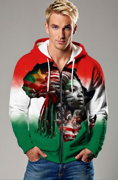 Roots of Resistance Sweatshirt - T-Shirts, Hoodies, Zip-Up Jackets, and Pullovers-Zip Up Hoodie