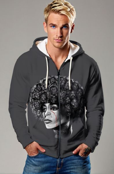 Voices of Change Sweatshirt - T-Shirts, Hoodies, Zip-Up Jackets, and Pullovers-Zip Up Hoodie