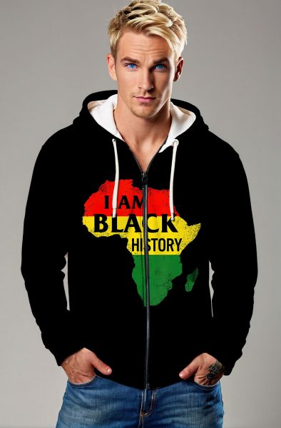 I Am Black History Sweatshirt - T-Shirts, Hoodies, Zip-Up Jackets, and Pullovers