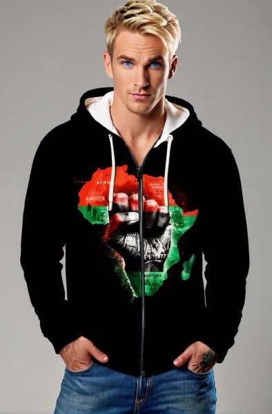 Unity and Strength Sweatshirt - T-Shirts, Hoodies, Zip-Up Jackets, and Pullovers-Zip Up Hoodie