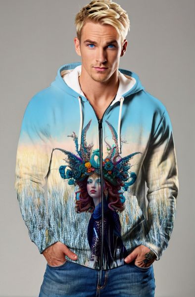Cancer Zodiac Collection: The Oceanic Queen Hoodie, Sweatshirt, Zip-Up, T-Shirt