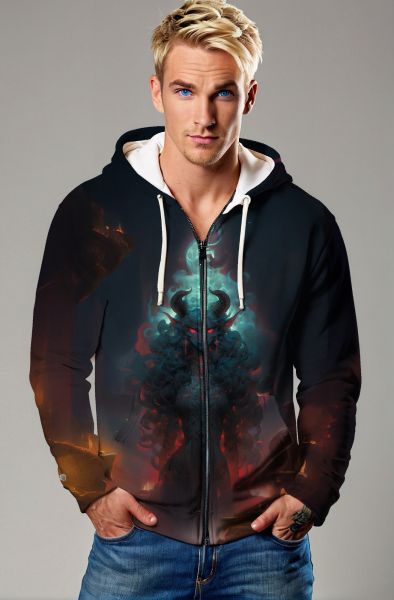 Capricorn Zodiac Collection: The Dark Empress Hoodie, Sweatshirt, Zip-Up, T-Shirt-Zip Up Hoodie