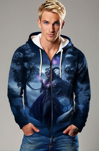 Capricorn Zodiac Collection: The Dark Sorceress Hoodie, Sweatshirt, Zip-Up, T-Shirt