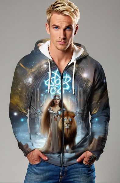 Golden Throne: The Lioness Guardian Hoodie, Sweatshirt, Zip-Up, T-Shirt