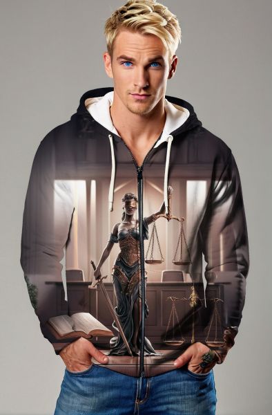 Libra Zodiac Collection: The Scales of Destiny - Justice Through Time Hoodie, Sweatshirt, Zip-Up, T-Shirt