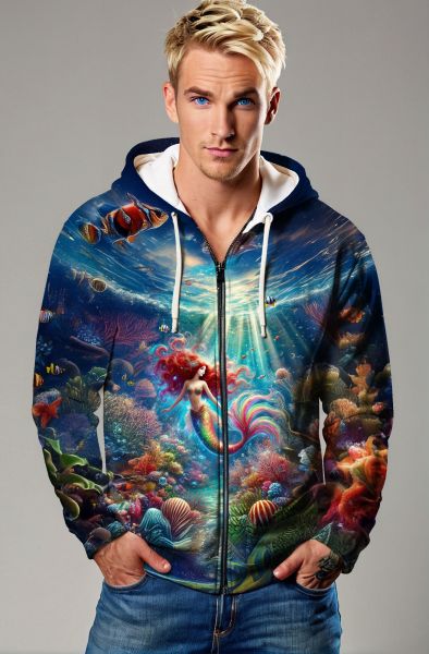 Underwater Harmony: Pisces Awakening Sweatshirt