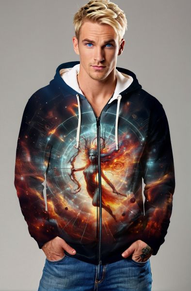Sagittarius' Firestorm: The Eternal Bow Hoodie, Sweatshirt, Zip-Up, T-Shirt
