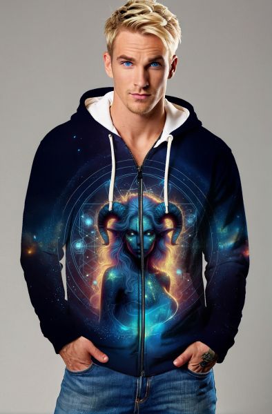 Taurus Zodiac Collection: The Cosmic Bull Hoodie, Sweatshirt, Zip-Up, T-Shirt