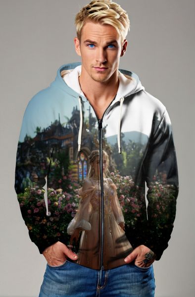 Virgo Zodiac Collection: The Forest Queen Hoodie, Sweatshirt, Zip-Up, T-Shirt-Zip Up Hoodie