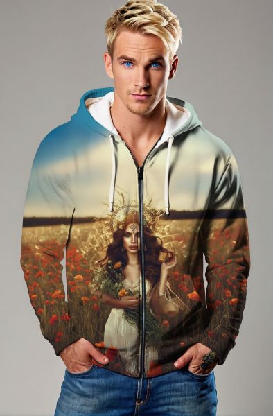 Virgo Zodiac Collection: The Mystic of Light Sweatshirt