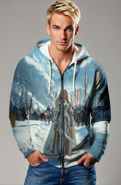 Virgo Zodiac Collection: The Frosted Empress Hoodie, Sweatshirt, Zip-Up, T-Shirt