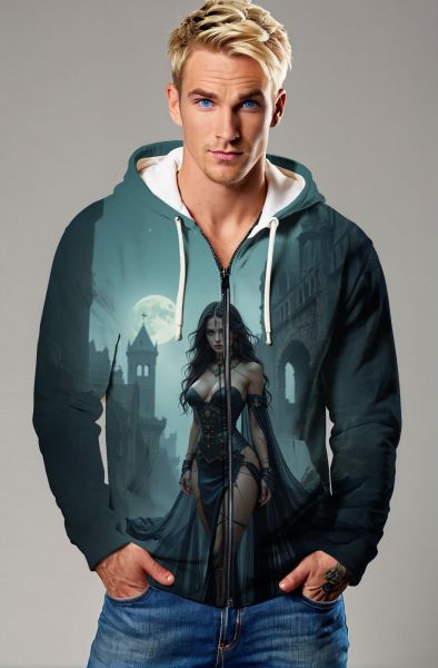 Virgo Zodiac Collection: The Queen of the Stars Hoodie-Zip Up Hoodie