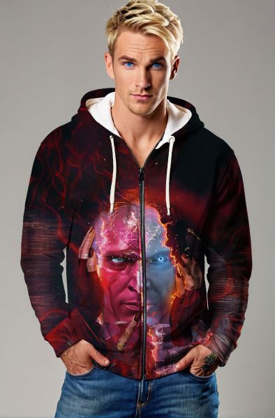 Neural Blaze Zip Hoodie – Mind Hack Series
