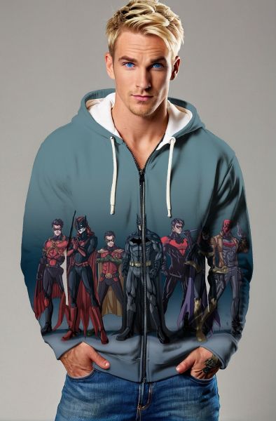Batman Family Zip-Up – Gotham Legends