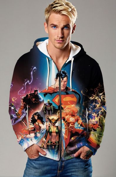 Justice League Epic Glow Zip-Up – Legends in Light