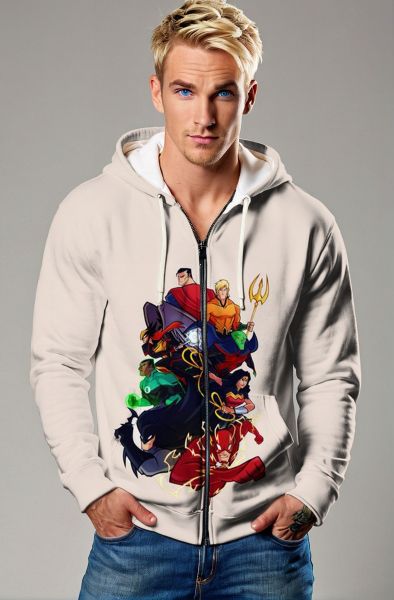 Justice League Dynamic Strike Zip-Up – Power Formation