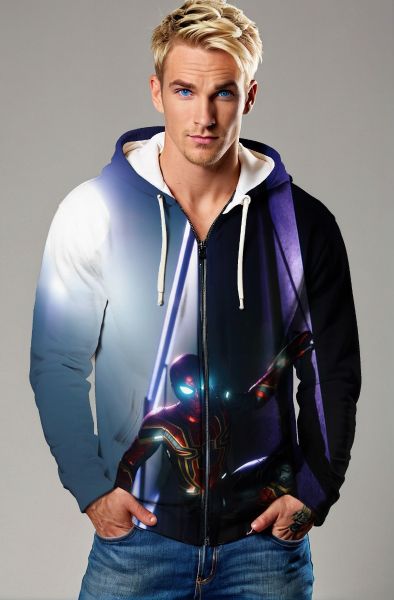 Shadow Prowler Spider Zip-Up – Stealth Suit Edition