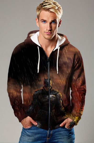Gotham Reckoning Zip-Up – Vigil in the Rain