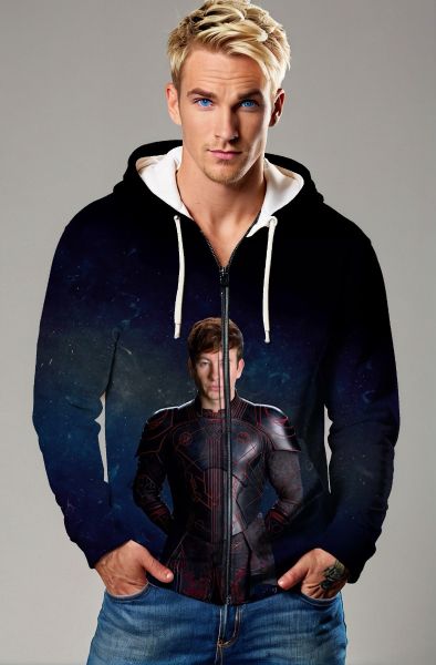 The Druig Zip-Up Hoodie brings the power of Druig to your wardrobe