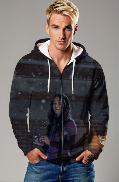 Dark Kate Bishop / Hawkeye Zip-Up Hoodie – Practical and Stylish