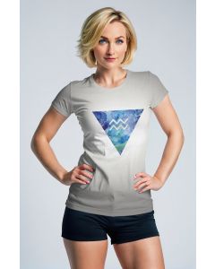 Aquarius Nebula Symbol Unisex Grey T-Shirts