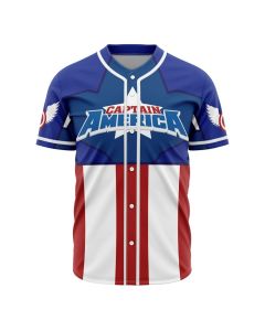 Captain America Baseball Jersey