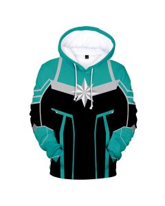 Marvel Carol Danvers Pullover Marvel Inspired Hoodie Classic Fit