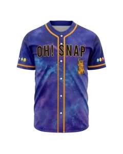 Cosmic Infinity Stones Marvel Baseball Jersey