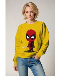  Mini Merc Graphic Apparel – Bright Yellow Sweatshirt