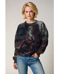 Deadpool Warzone Sweatshirt – Black Edition