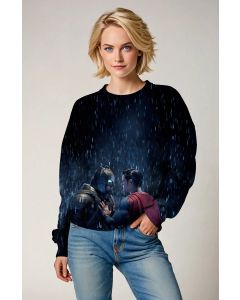 Batman vs Superman Rain Showdown Crewneck Sweatshirt – Night of Justice