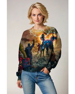Marvel Heroes Assemble Crewneck Sweatshirt – Epic Alliance