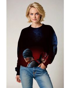 Daredevil Dual Identity Crewneck – Hero & Vigilante