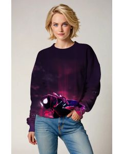 Miles Morales Stealth Crewneck – Hero in the Shadows