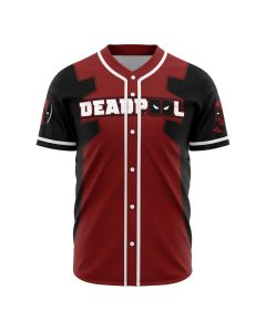 Deadpool Marvel Baseball Jersey