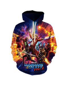 Galaxy Guard Anime Hoodie Classic Fit Graphic