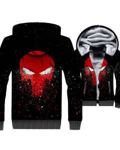 Ghost Rider Series Devil Hoodie Red